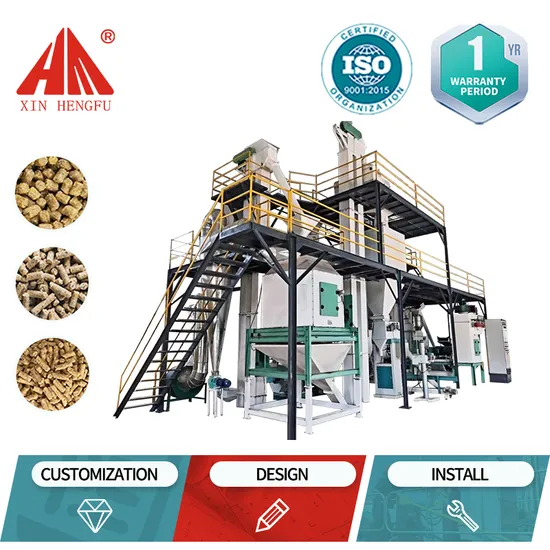9kwh420 8-12t/H Good Quality Animal Feed Pellet Plant