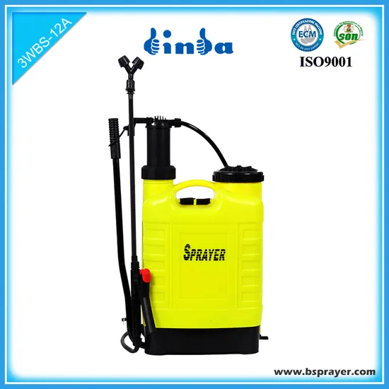 12L Agricultural Knapsack Hand 2 in 1 Manual and Battery Power Pressure Backpack Pump Sprayer