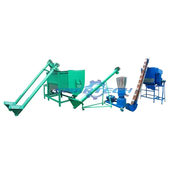 Homemade Ring Die Animal Pelletizer Pellet Food Extruder Small Feed Mill Plant
