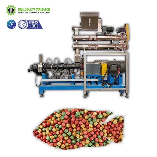 Professional Service Fish Aqua Feed Production Machine + Fish Feed Pallet Making Machine Animal Feed Pellet + Floating Fish Feed Extruder Taiwan