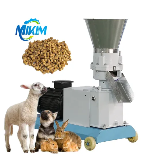 Animal Feed Processing Machinery Flat Die Feed Pellet Machine Feed Processing Machines Pellet Making Home Use