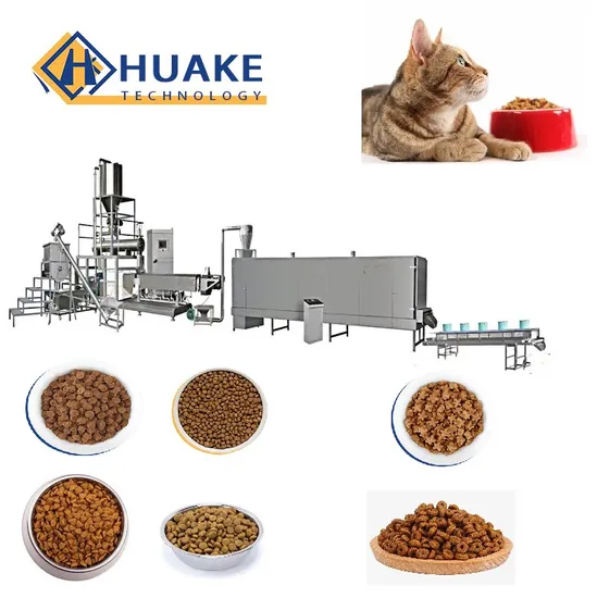 HK 100-150 Kg Per Hour Dry Cat Food Pet Animal Making Extruder Sinking Floating Fish Feed Pellet Processing Line Wet Pet Dog Food Machine