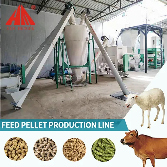 Hot Sale Animal Poultry Livestock Sheep Feed Pellet Machine Plant