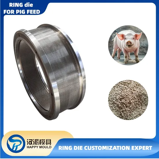 Pig Feed Granulating Die Pellet Mill Die for High-Capacity Production