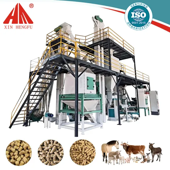 Poultry Feed Industry Machine Line Animal Feed Pellet Line From China