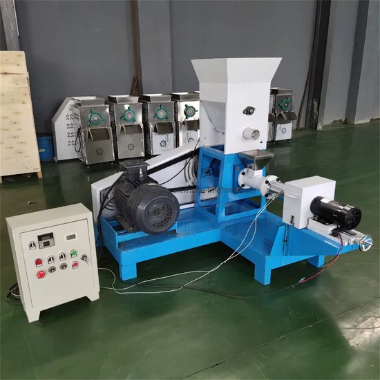 Floating Fish Feed Pellet Extruder Small Pet Food Pet Food Processing Machine