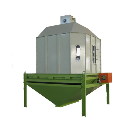 500-800 Kg/H Biomass Poultry Feed Cooler Biomass Wood Pellet Counterflow Dryer Cooler