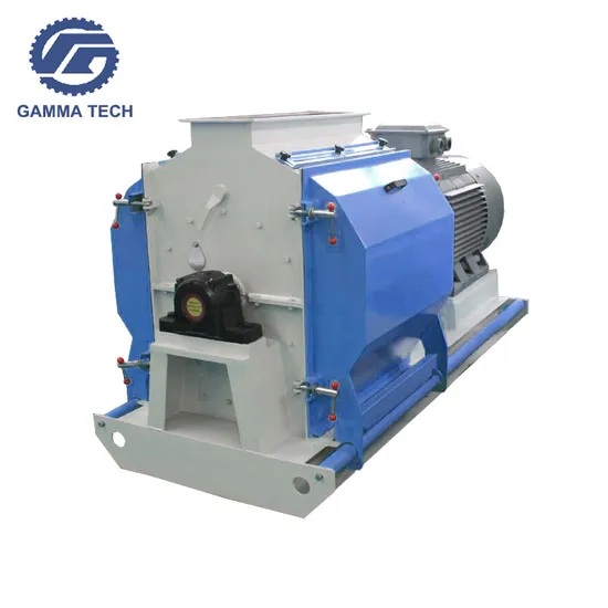 Animal Feed Crusher Hammer Mill Grinding Machine