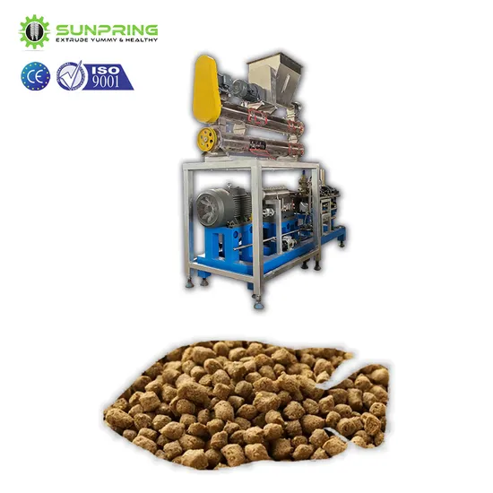 Tilapia Floating Fish Feed Pellet Extruder Machine + Fish Feed Extruder Machine Trade