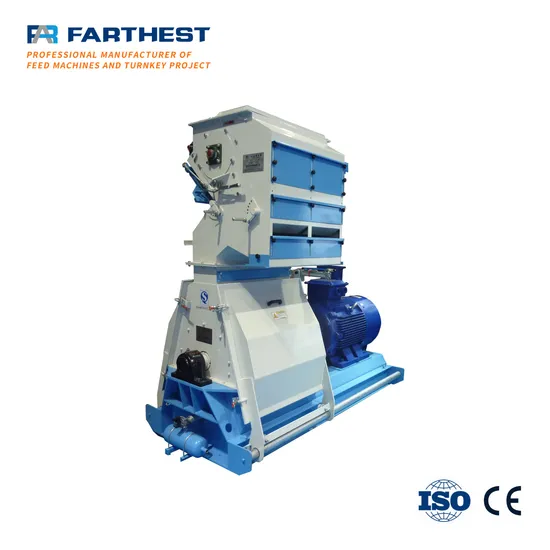 Wator Drop Hammer Mill Crushing Machine for Livestock Fattening Feed