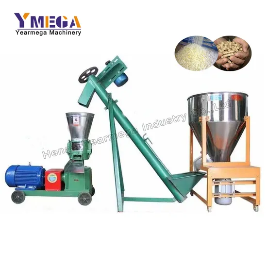Small Automatic Chicken Feed Cattle Feed Making Machine for Farm Use