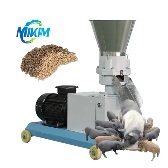 Animal Feed Processing Machinery Flat Die Feed Pellet Machine Small Pellet Making Machine for Chicken Feed