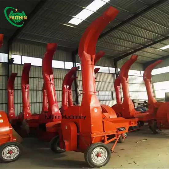 Hay Straw Coconut Grass Chopper Chaff Cutting Cow Animal Feed High Spray Chaff Cutter