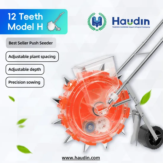 Easy Operated No Till Hand Push Peanut Corn Grain Manual Seed Planter