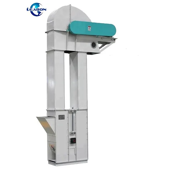 Wood Pellet Belt System Bucket Conveyor Feed Pellet Bucket Elevator Machine for Poultry
