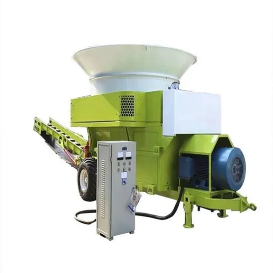 Large Rotary Hammer Mill Grass Straw Bale Crusher Cornstalk