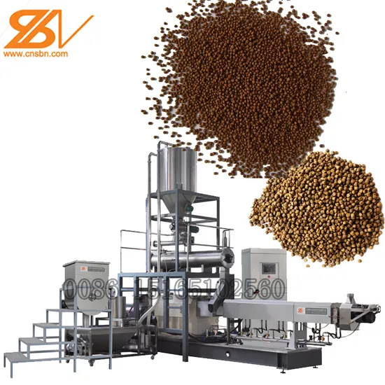 1000kg/H Automatic Floating Feed Processing Machines for Fish China Best Machines