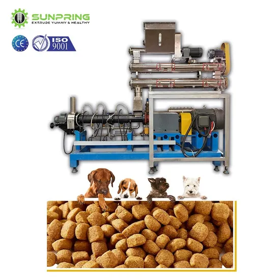 in Stock Cat Food Production Line 200kg/H 500kg/H 800kg/H 1000kg/H 1500kg/H 3500kg/H with Engineer Service Processing Production Line Machine Extrusion Extruder