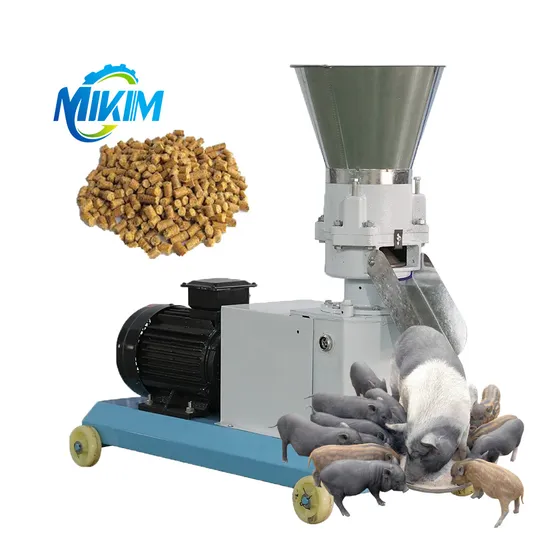 Animal Feed Processing Machines Flat Die Chicken Feed Pellet Machine Poultry Feed Pellet Making Machine