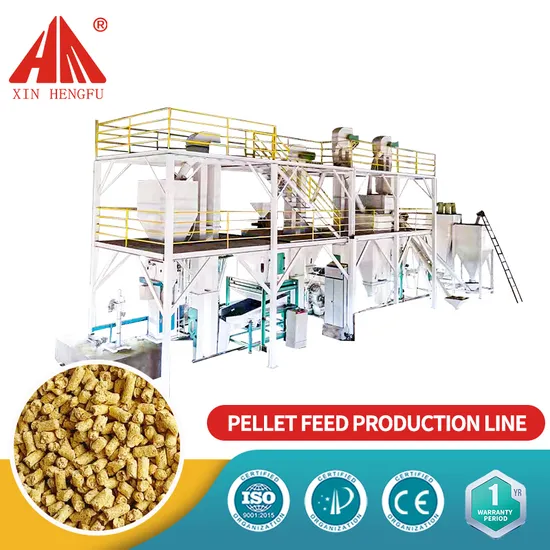 Animal Feed Pellet Millimg Machine Cattle Fish Feed Pellet Machine Making Plant