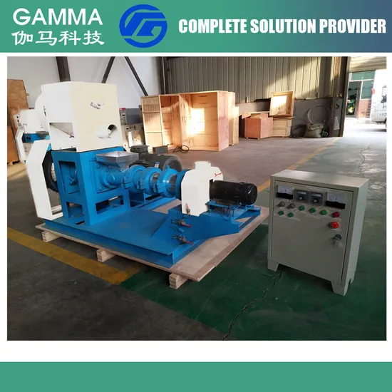 Floating Aqua Feed Pellet Machine, Dog Shape Pet Food Extruder as Extrusion Pellet Machine, One of Main Fish Farm Feed Equipment
