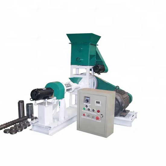 Hot Screw Type Dry Floating Fish Food Processing Machinery Sales