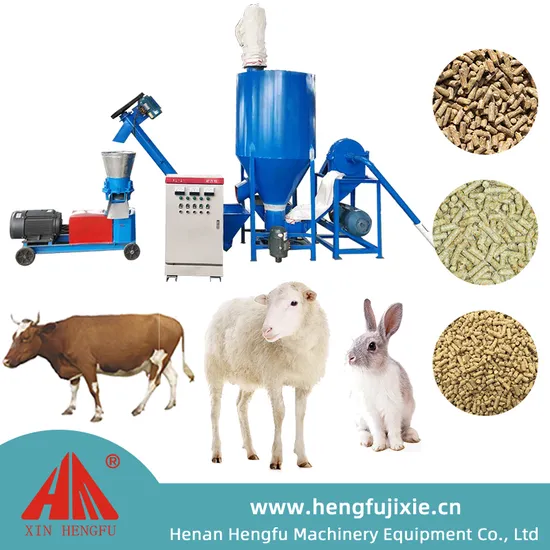 High Quality 800-1000kg/H House Feed Mill Plant