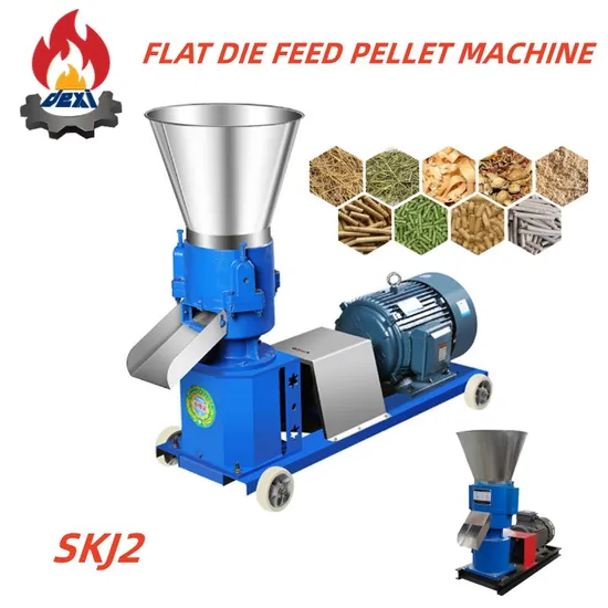 Skj2-120A Automatic Powder Animal Feed Powder Production Machine Line