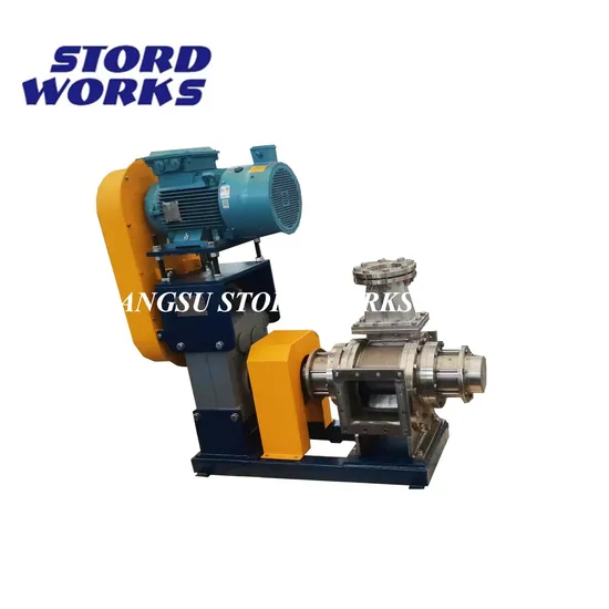 Fishmeal Trasfer Vane Pump Positive Displacement Lamella Pump