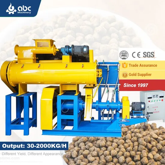 2023 Discount Pressing Tilapia Screw Floating Fish Feed Pellet Making Machine for Pelletizing Extruding Squeezing Shrimp, Aqua