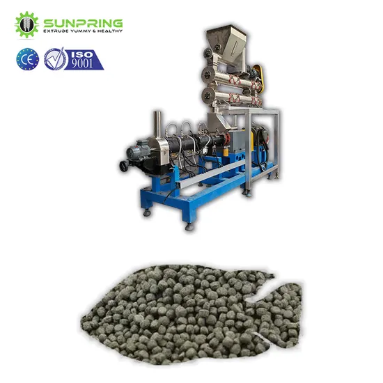 Professional Service Floating Fish Feed Extruder Machine 200kg/H 500kg/H 800kg/H 1000kg/H 1500kg/H 2500kg/H 3500kg/H with Factory Face-to-Face Video
