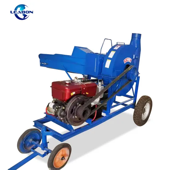 Electric Livestock Feed Forage Wheat Straw Chaff Cutter Animal Feed Straw Grinder Cutter Machine