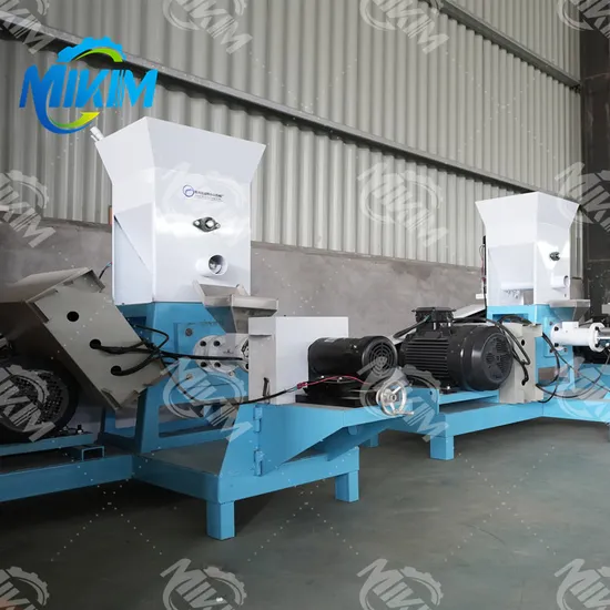 Fish Feed Pellet Extruder  Floating Feed Extruder Machine Pet Food Extruder Manufacturers
