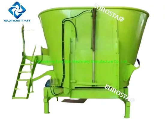 5m3 Feeding Mixing Machine Camel Animal Cattle Cow Feed Mixer for Dairy Farm Equipment Grinder Tractor Traction Pto Driven Farming Horizontal Vertical Fixed