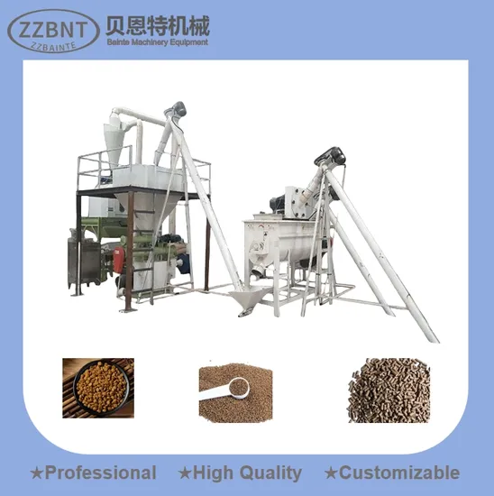 Pet Dog Food Plant Production Line Animal Feed Pellet Mill Line