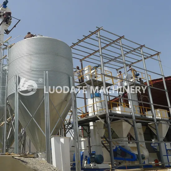 Multi-Functional 5-10t/H Cattle Chicken Animal Feed Making Machine Full Automatic Animal Feed Milling Machine