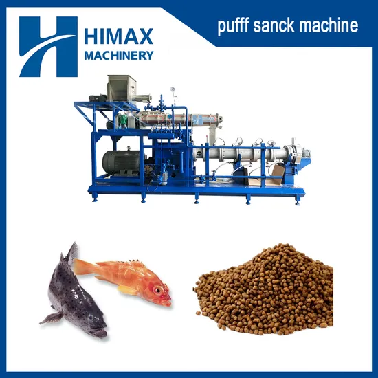 Pet Feed Aquatic Dog Food Floating Fish Chicken Animal Extruder Machinery