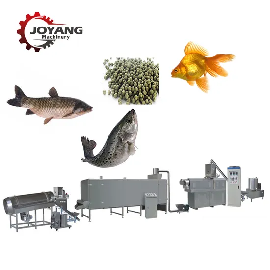 Automatic Floating Sinking Fish Feed Extruder Machine China Manufacturer