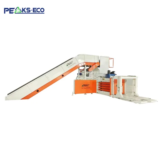 Horizontal Baler for PE PP Pet Bottle Film Bags Waste Paper Palm Fiber Multi-Function Hydraulic Baling Machine Direct Deal From Factory