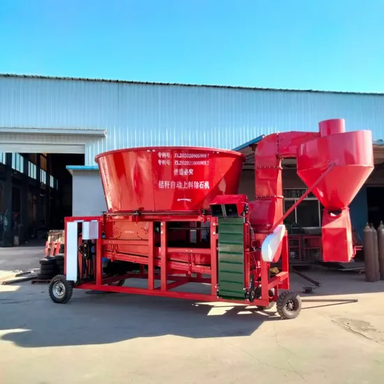 Factory Price Stone Removal Function Machine Automatic Large Straw Crusher Corn Feeder Rice Pulverizerfactory Price Stone Removal Function Machine Automatic La