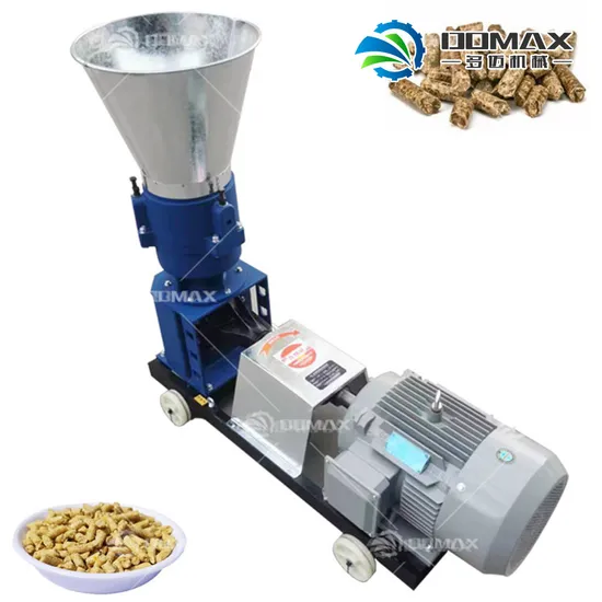 Flat Die Extruding Granulating Machine for Animal Feed Chicken Pellets Machine