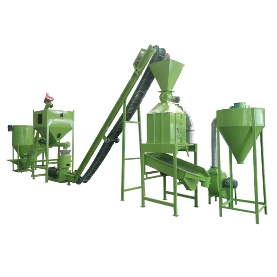 Multi-Function 800-1000kg/H Poultry Feed Pellet Machine Line for Factory