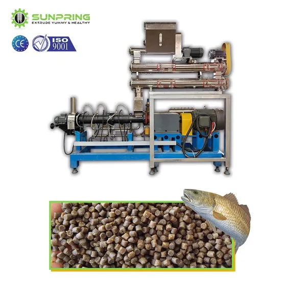Best Price Fish Food Pellet Machine Floating Fish Feed All + Aquatic Fish Feed Pellet Processing Machinery + Small-Floating-Fish-Feed-Extruder-Machine