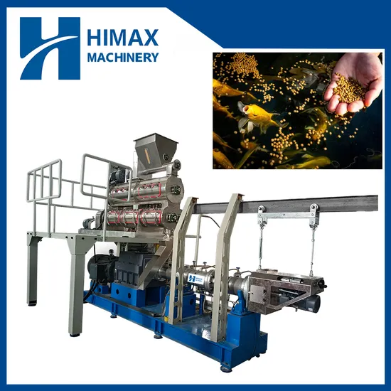 Full-Auto Stainless Steel Aquaticulture Applied Fish Pellet Machinery