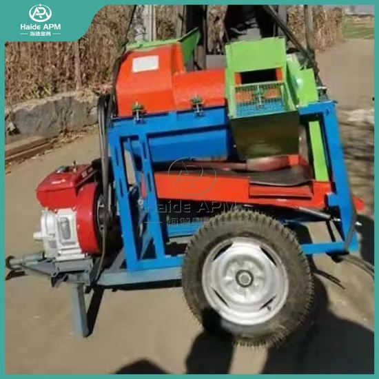 Haide Apm Wheat Rice Threshing Machine China Factory Apm500 Multifunction Commercial Large Rice Sheller Machines/Multi Crop Thresher
