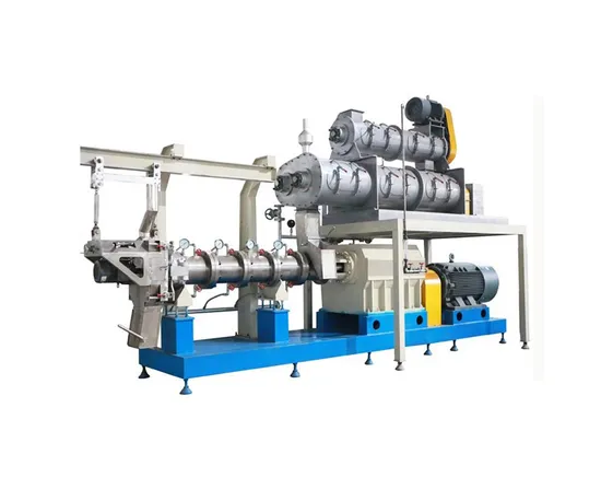 Floating Fish Feed Machine Twins Screw Extruder