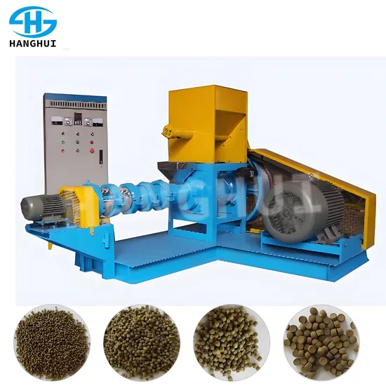 Fish Feed Pellet Dryer Fish Feed Extruder Parts Feed Processing Machine
