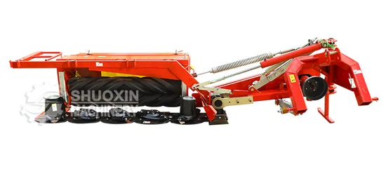 New Design Hot Sale 4/5/6 Discs Pto Shaft Forage Cutter Mowing Machine Wheel Lawn Mower with Squeezing Rolls Hay Mower Lawn Tractor Mower