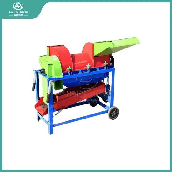 Haide Apm Rice Thresher China Manufacturing Convenient Operation Rice Bean Thresher Machine