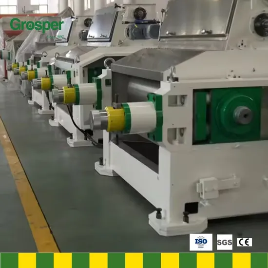 Intelligent Corn Flake Forming Machine Grosper Flaking Mill Machine Flaker FC6125f